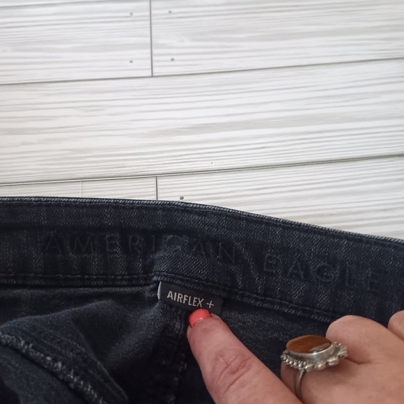 American Eagle Jeans Slim Skinny Next Level Flex Mens SIZE 30X30 Denim See Paint - Picture 5 of 6